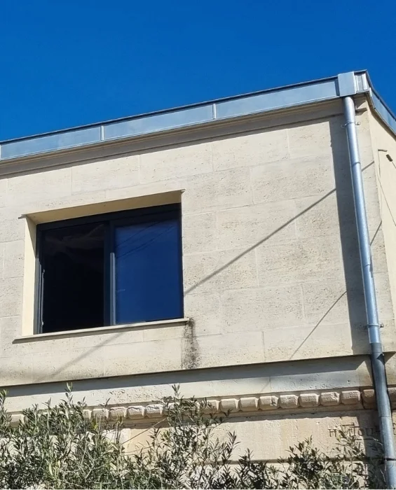 Travaux sur chéneaux encaissés en zinguerie