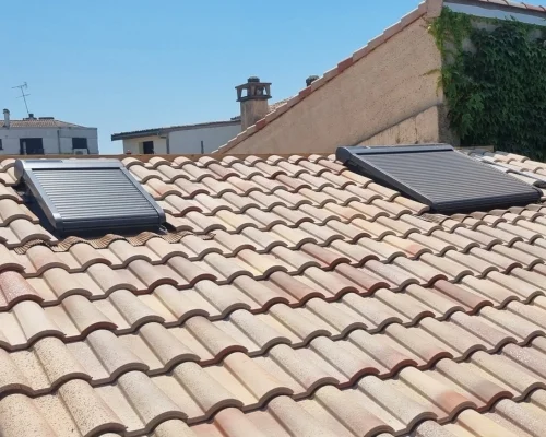 Pose de fenêtres de toit neuves Velux - Réalisation Qualit'Toiture