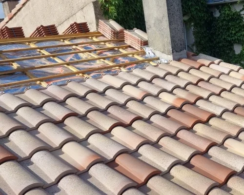 Création d'ouverture pour pose de fenêtres de toit neuves Velux - Réalisation Qualit'Toiture