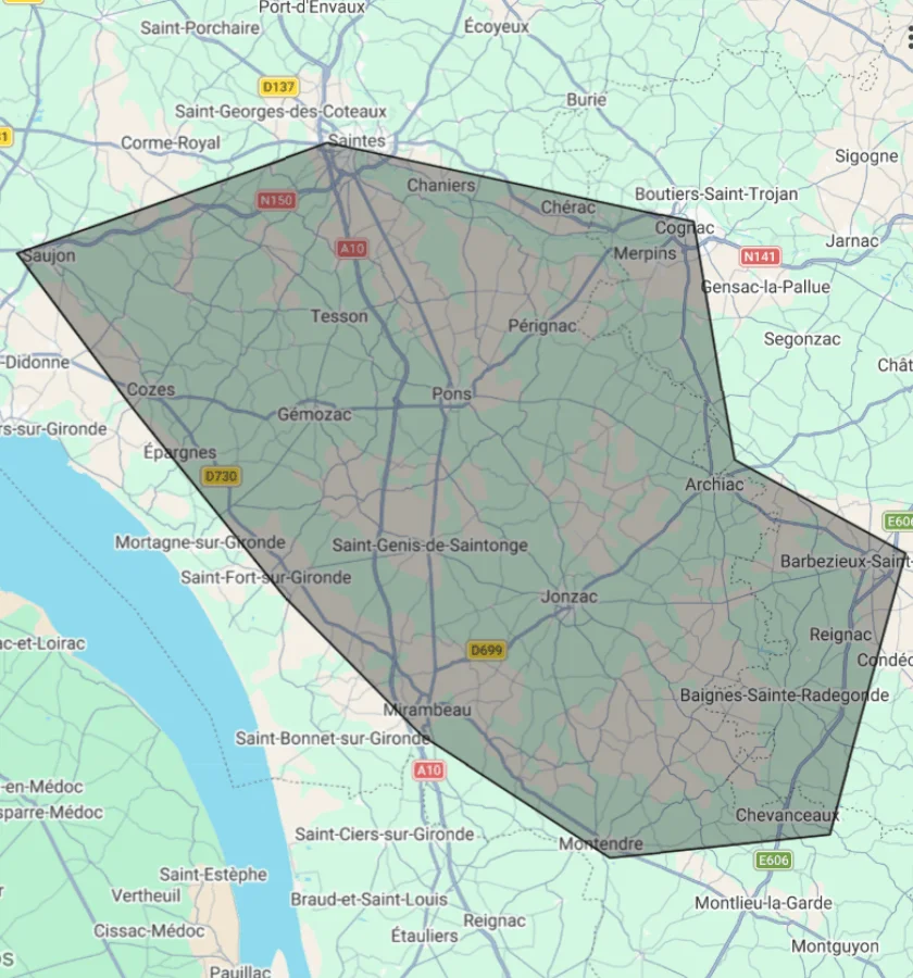 couvreur zingueur zone intervention en charente, secteur jonzac et charente maritime secteur Cognac