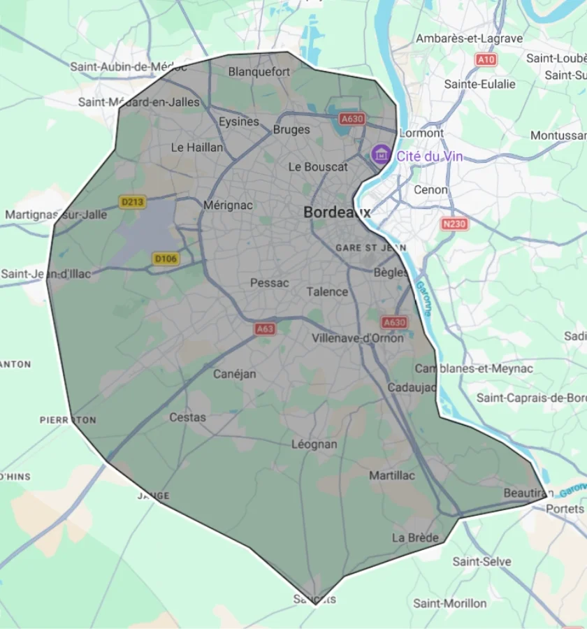 Zone intervention couvreur zingueur secteur Gradignan en Gironde